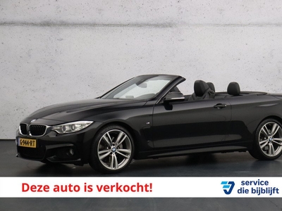 BMW 4 Serie Cabrio 435i M-sport | Memory seat | Harman Kardon | Leder | Airscarf | Camera | Bi-xenon