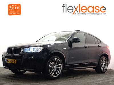 BMW X4 xDrive 2.0D High Executive M-Sport Aut8- Pano, Head-up, Leer, 360 Camera, Xenon Led