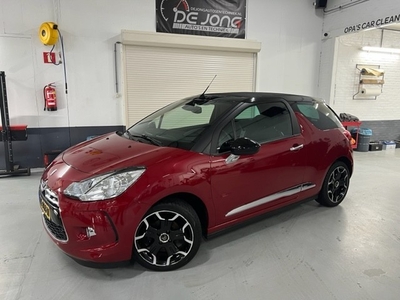 Citroen DS3 1.2 VTI SO CHIC, Cabrio, Stoelverwarming, NAVI , Distrb.vv, Clim