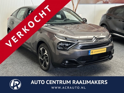 Citroën C4 1.2 Puretech Feel Pack STOF/LEDER NAVIGATIE CRUISE CONTROL HEAD-UP DISPLAY RIJSTROOKSENSOREN KEYLESS GO ACHTERUITRIJCAMERA ZEER MOOI !! LOCATIE 3010