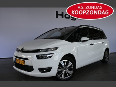 Citroën Grand C4 Picasso 1.2 PureTech 7-Persoons Ecc Navigatie LED Dealer Onderhouden! Inruil Mogelijk!