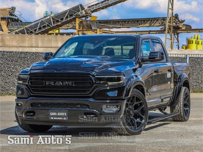 Dodge Ram 1500 LIMITED NIGHT | 2024 | LPG | COVER | XB9 | MWK | VIRTUAL | HUD ADG | SER LUCHTVERING | MEEST VOLLE UITVOERING | 5.7 V8 HEMI 402PK | CREW CAB | DUBBELE CABINE | DC | 5 PERSOONS | GRIJSKENTEKEN BEDRIJFS AUTO | VOORRAAD NUMMER 2108 - 9226 | TO