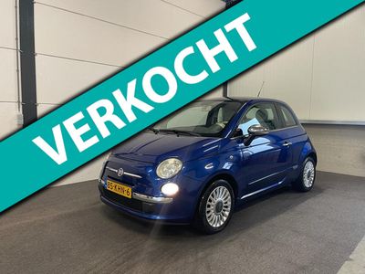 Fiat 500 1.2 Lounge Panoramadak, Elektrische ramen, Automaat, Unieke Kleur!