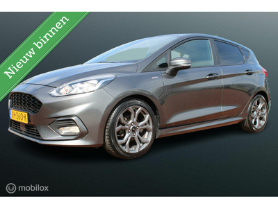 Ford Fiesta 1.0 EcoBoost ST-Line, Donker glas, Pdc, App connect, Cruise, Clima, Navigatie, 17 Inch LMV