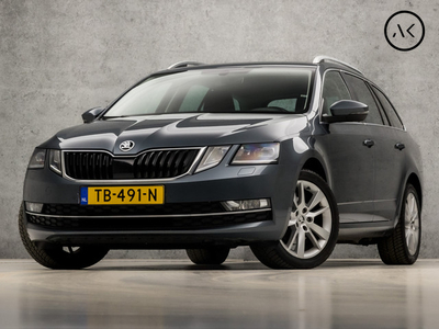 Škoda Octavia Combi 1.0 TSI Deluxe Sport (APPLE CARPLAY, GROOT NAVI, CANTON AUDIO, STOELVERWARMING, LED KOPLAMPEN, GETINT GLAS, SPORTSTOELEN, CRUISE, PARKEERSENSOREN, LM VELGEN, NIEUWSTAAT)