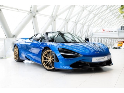 McLaren 720S Spider 4.0 V8 Performance Volcano Blue Bucketseats