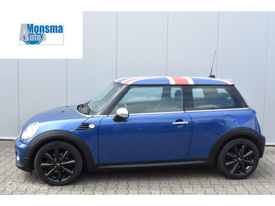 Mini 1.6 One Holland Street 2014 Blauw Airco Cruise Navi ½Leder 17