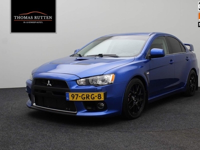 Mitsubishi Lancer Sports Sedan 2.0 Evolution MR EVO X 2008 | Navigatie | Cruise Control | Airco | BBS Velgen | Blast Eindemper | Brembo Remklauwen | Elektrische Ramen | Stuurwiel Bediening | Boekjes | 2 Sleutels | Alarm | Nationale Autopas