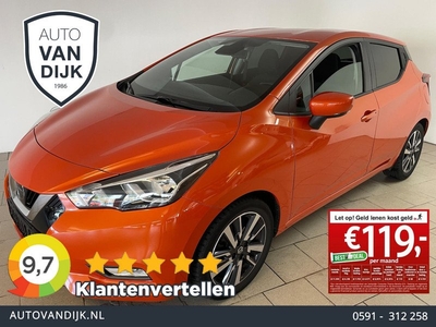 Nissan Micra 0.9 IG-T N-Connecta AIRCO NAVI CRUISE CAMERA BLUETOOTH PDC NIEUWSTAAT