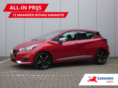 Nissan Micra 1.0L Acenta | Navi by app | Cruise control | 17'' | Org. Nederlands