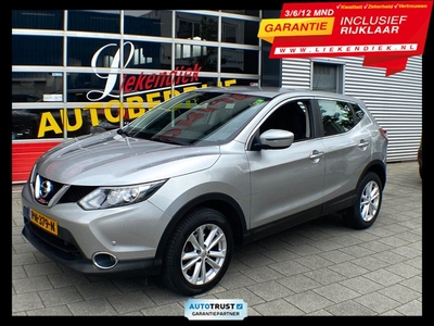 Nissan Qashqai 1.2 Acenta - Navigatie I Airco I PDC I Sport velgen I Dealer onderhouden