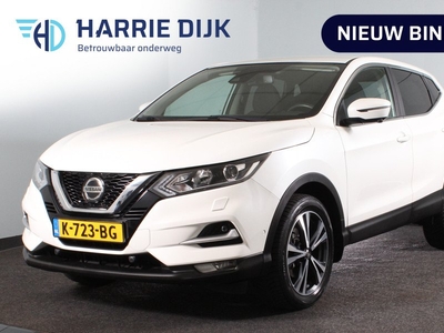 Nissan QASHQAI 1.3 DIG-T 160 PK N-Connecta - Automaat | Adapt. Cruise | Stoelverw. | 360 Camera | PDC | NAV + App. Connect | Auto. Airco | Trekhaak | LM 18