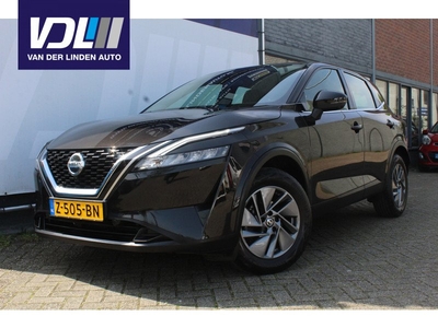 Nissan QASHQAI 1.3 MHEV 360 graden camera, AppleCarPlay/AndroidAuto, key-less, stoelverwarming,