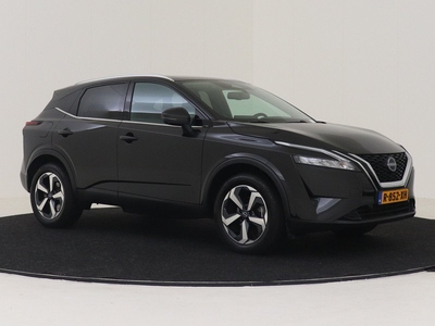 Nissan QASHQAI 1.3 MHEV N-Connecta HANDGESCHAKELD 360 GRADEN CAMERA PANORAMADAK DESIGN PACK 18 INCH LICHTMETALEN VELGEN