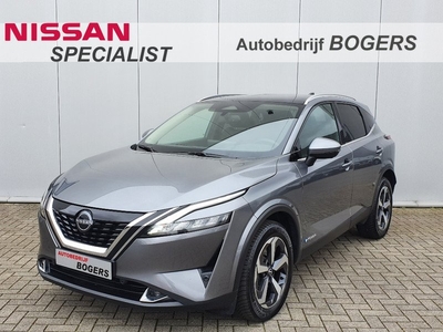 Nissan QASHQAI 1.5 e-Power N-Connecta Automaat Navigatie, Panoramadak, 360 Camera, Adaptive Cruise Control, Stoel/Stuurverwarming, 18