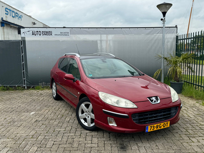 Peugeot 407 SW 2.2-16V XT - AUTOMAAT-Airco-Cruise-Pano-NIEUWE APK