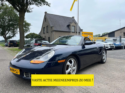 Porsche BOXSTER 986 BOXSTER 2.5 CABRIOLET, 82.997 KM !! ZIE OMSCHRIJVING