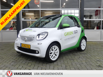 SMART FORTWO Electric Drive Premium Pack €. 2.000,- overheidssubsidie aan te vragen.