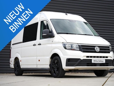 Volkswagen Crafter 30 2.0 TDI L3H3 Comfortline Dubbel cab. 140 PK White ed. Nav l 7 zitter