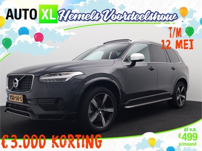 Volvo XC90 T8 PHEV 394 PK R-Design Grijs Kenteken Pano-Dak 360 Camera Bowers en Wilkins