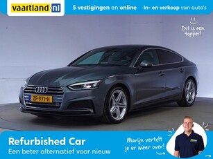 Audi A5 SPORTBACK 35 TFSI Sport S-Line edition Aut. [ LED Navi Stoelverwarming Half-leder ]