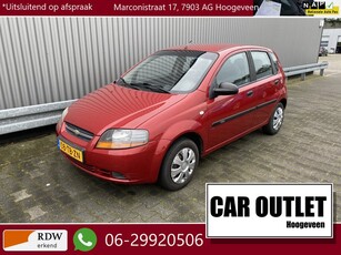 Chevrolet Kalos 1.2 Ace 5-Drs, Airco, Trekhaak & Nieuwe APK – Inruil Mogelijk –