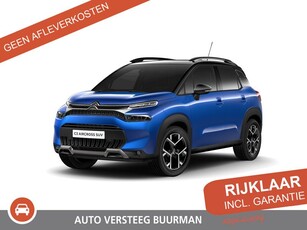 Citroën C3 Aircross 1.2 130 EAT6 Automaat Shine Pack € 599,- private lease! Panoramadak, Stoelverwarming, Navigatie