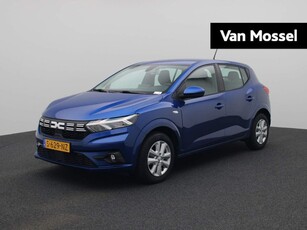 Dacia Sandero 1.0 TCe 90PK Expression | Navigatie | Apple Carplay & Android Auto | Airco | Parkeersensoren Achter | Cruise Control | Licht & Regen Sensor | LED Lampen |