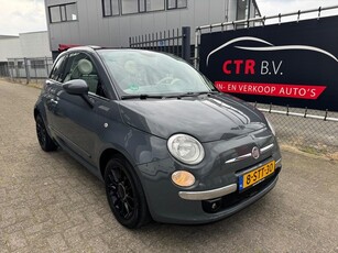 Fiat 500 C 1.2 Lounge (bj dec-2011) NAVI/AIRCO/INTERSCOPE