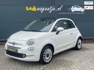 Fiat 500 C 1.2 Lounge Cabrio *groot navi *cruise *p-sensor