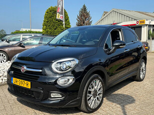 Fiat 500X 1.4 Turbo MultiAir Lounge 2016 Zwart NL Auto