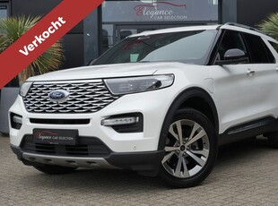 Ford Explorer 3.0 V6 EcoBoost PHEV Platinum 7pers 457pk Panoramadak/Stoelverwarming/Camera