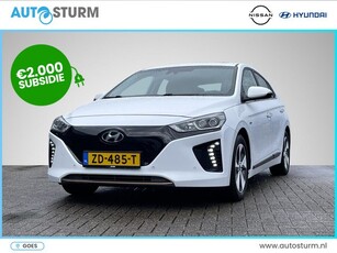 Hyundai IONIQ Premium EV Schuif-/Kanteldak Leder Geheugenstoel Stuur- + Stoelverwarming Ad