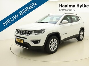 Jeep Compass 4xe 240 Plug-in Hybrid Electric Limited Automaat | Navigatie | Camera | Keyless | Lichtmetalen velgen | Half leder | Climate control | DAB Radio