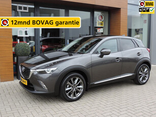 Mazda CX-3 2.0 SkyActiv-G 120 GT-Luxury AUTOMAAT 43.000km | Trekh | Leer+stoelverw | 18” | LED kopl | Camera | ECC | PDC | Navi