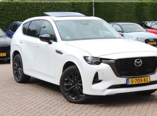 Mazda CX-60 2.5 e-SkyActiv PHEV Homura / Trekhaak / Panoramadak / 360Camera / Head-up / Leder / Keyless / 20'' / Dodehoek / DAB