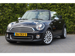 Mini Cabrio 1.6 Cooper Chili Leder|Cruise|Bi Xenon|Led|Lmv|1e eigenaar|Dealer onderhouden