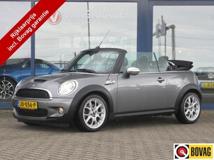 MINI Cabrio 1.6 Cooper S Chili 184 PK, Automaat / Leder / Bi-Xenon / Harman Kardon / Climate control / Parkeersensoren