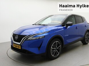 Nissan Qashqai 1.3 Mild-Hybrid Xtronic Tekna | Automaat | Navigatie | Cold Pack | Panoramadak | Camera | Elektrische Achterklep | Matrix LED | 1800 kg trekgewicht!