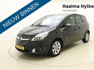 Opel Meriva 1.4 Turbo Blitz 120 PK | Navigatie | Lederen bekleding | Climate control | Stoel & Stuurverwarming | Hoge instap | Lichtmetalen velgen