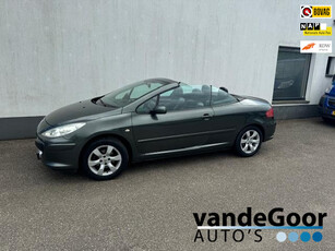 Peugeot 307 CC 2.0-16V, '06, 209000 km, luxe uitvoering met 4 nieuwe banden en een nieuwe apk keuring !