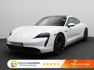 Porsche Taycan 4S 79 kWh 435PK Warmtepomp, glazen dak