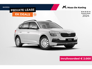 Skoda Kamiq 1.0 TSI Essence | Privatelease 378,- Per maand! | 3000,- Euro Inruilpremie!! |