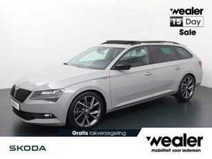 Skoda Superb Combi 1.5 TSI ACT Sportline Business | 150 PK | Automaat | Trekhaak | Elektrisch bedienbaar panoramadak |