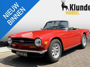 Triumph TR6 Soft Top |Pimento Red|1 Ned. Eigenaar|