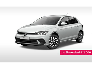 Volkswagen Polo Life Edition 1.0 70 kW / 95 pk TSI Hatchback 5 ver · Incl. Inruilvoordeel