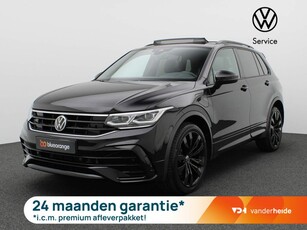 Volkswagen Tiguan 1.4 TSI eHybrid R-Line Business 245PK DSG Black Style, panoramadak, leder, achteruitrijcamera, head-up, stuur/stoelverwarming, DCC, 20'' lichtmetaal