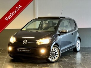 Volkswagen Up! 1.0 high up! | Nap | Pano | Stoelverwarming | Navi | Leder|