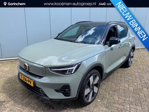 Volvo XC40 Recharge Ultimate 70 kWh | 1e Eigenaar | Elektrisch Schuif / Kantel dak | Elektrische Trekhaak | Full Option | All Season | Harmann Kardon | 360 Camera |