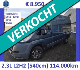 Z. Fiat Ducato 2011 L2H2 (540cm) MH2 airco cruise